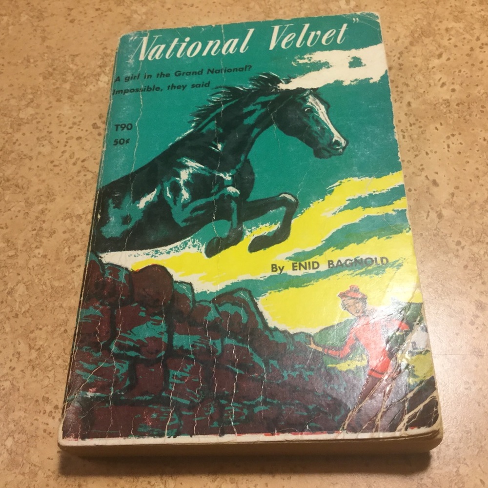 National Velvet vintage paperback book 1965 T90
